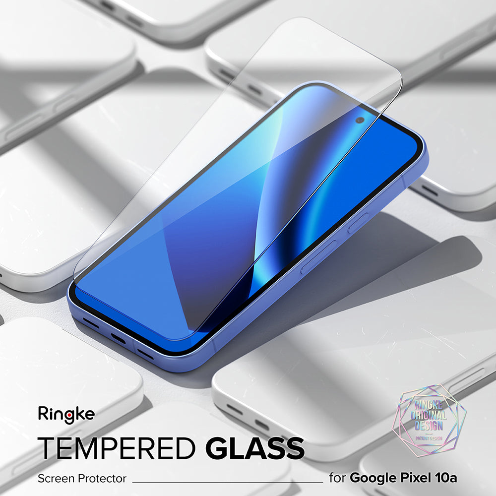 Προστατευτική Μεμβράνη Οθόνης Ringke για Google Pixel 10a, Ενισχυμένο Γυαλί, Full Glue