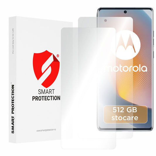 Smart Protection Premium Classic Screen Protector Film for Motorola Edge 50 Fusion, Plastic, Set of 2 pieces