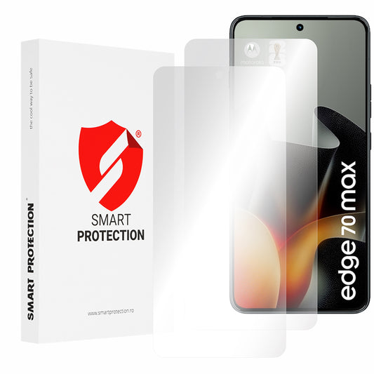 Προστατευτική μεμβράνη οθόνης Smart Protection Premium Classic για Motorola Edge 70 Max, Πλαστικό, Σετ 2 τεμαχίων