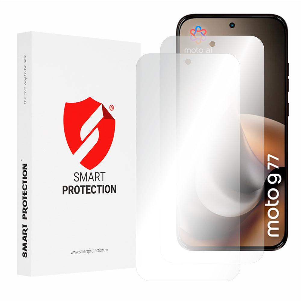 Προστατευτική Μεμβράνη Οθόνης Smart Protection Premium Classic για Motorola Moto G77, Πλαστική, Σετ 2 τεμαχίων