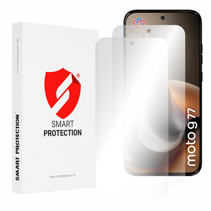Προστατευτική Μεμβράνη Οθόνης Smart Protection Premium Classic για Motorola Moto G77, Πλαστική, Σετ 2 τεμαχίων