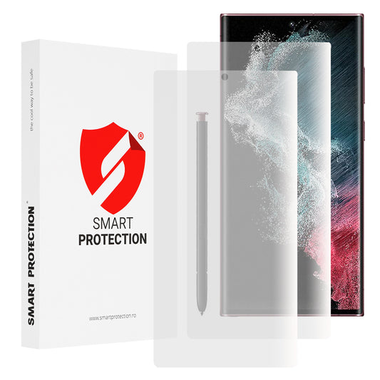 Προστατευτική μεμβράνη οθόνης Smart Protection Premium Classic για Samsung Galaxy S22 Ultra 5G S908, Πλαστικό, Σετ 2 τεμαχίων