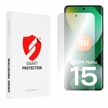 Προστατευτική Μεμβράνη Οθόνης Smart Protection Premium Classic για Xiaomi Redmi Note 15 4G, Πλαστική, Σετ 2 τεμαχίων
