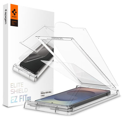 Προστατευτική μεμβράνη οθόνης Spigen Elite Shield EZ FIT HD για Samsung Galaxy S25 Ultra S938, Πλαστικό AFL09083