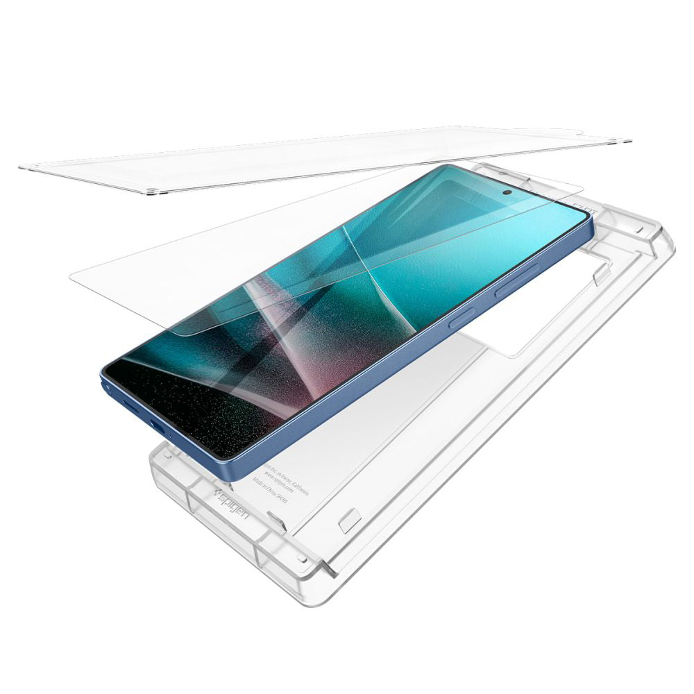 Προστατευτική μεμβράνη οθόνης Spigen Elite Shield EZ FIT HD για Samsung Galaxy S25 Ultra S938, Πλαστικό AFL09083