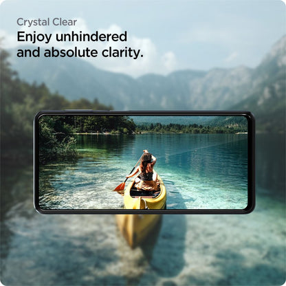 Προστατευτικό Φιλμ Οθόνης Spigen GlastR Align Master για Samsung Galaxy M53 M536, Ενισχυμένο Γυαλί, Πλήρης Κόλληση, Μαύρο