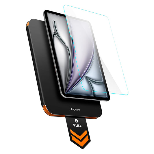 Spigen GlastR Align Master T Screen Protector for Apple iPad Air 11 (2026) / Air 11 (2025), Tempered Glass, Full Glue AGL11701