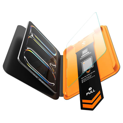 Προστατευτική μεμβράνη οθόνης Spigen GlastR Align Master T για Apple iPad Pro 11 (2025) / Pro 11 (2024), Ασφαλισμένο γυαλί, Full Glue AGL11699