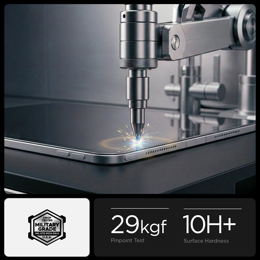 Προστατευτική μεμβράνη οθόνης Spigen GlastR Align Master T για Apple iPad Pro 11 (2025) / Pro 11 (2024), Ασφαλισμένο γυαλί, Full Glue AGL11699