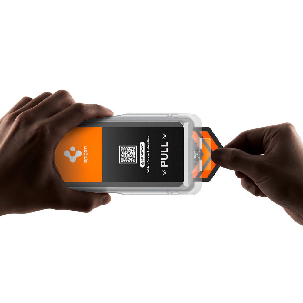 Προστατευτική Μεμβράνη Οθόνης Spigen GlastR EZ FIT Pro HD για Samsung Galaxy S26 Ultra S948, Ενισχυμένο Γυαλί, Πλήρης Κόλληση, Σετ 2 τεμαχίων AGL11072