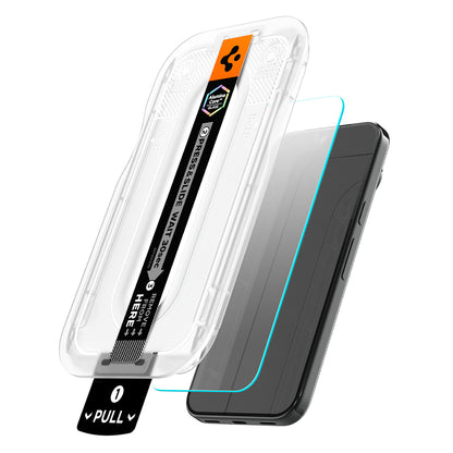 Spigen GlastR EZ FIT Pro Screen Protector for Google Pixel 11 Pro XL, Tempered Glass, Full Glue, Set of 2 pieces AGL11485