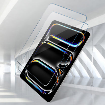 Προστατευτική Μεμβράνη Οθόνης Techsuit ArmorGlass CrystalHD για Xiaomi Redmi Pad 2, Ενισχυμένο Γυαλί, Πλήρης Κόλληση, Σετ 2 τεμαχίων