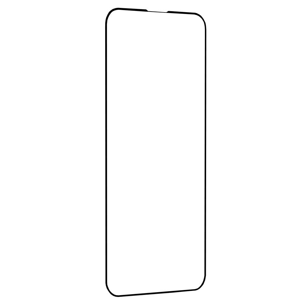 Προστατευτική μεμβράνη οθόνης Techsuit M2 για Apple iPhone 17e / 16e / 14 / 13 Pro, Ασφαλισμένο γυαλί, Full Glue, 111D, Μαύρο