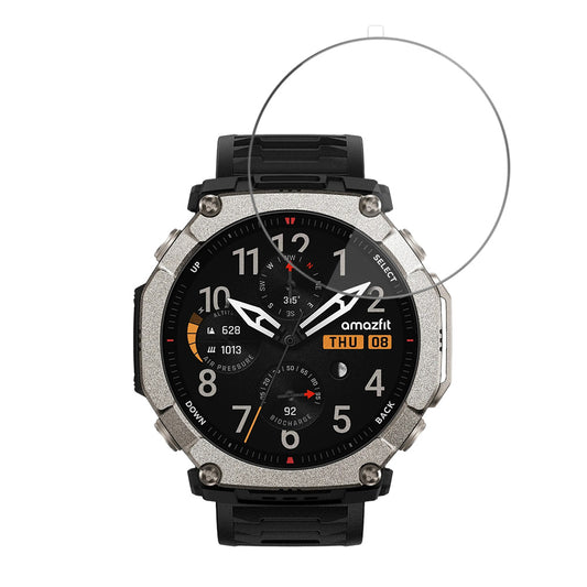 Προστατευτική Μεμβράνη Οθόνης Techsuit Nano Flex για Amazfit T-Rex Ultra 2, Πλαστική, Σετ 2 τεμαχίων, Μαύρη