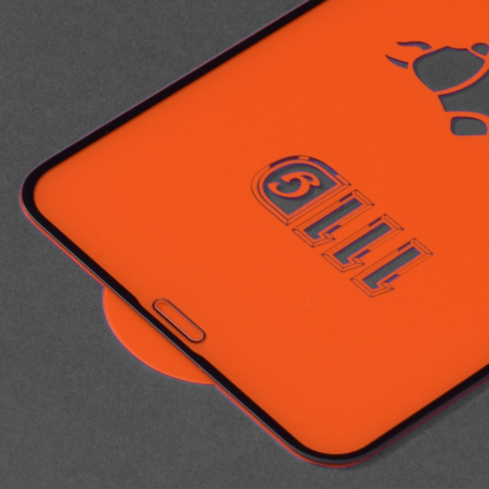 Προστατευτική μεμβράνη οθόνης Techsuit για Apple iPhone 11 Pro Max / XS Max, Ασφαλισμένο γυαλί, Full Glue, 111D, Μαύρο