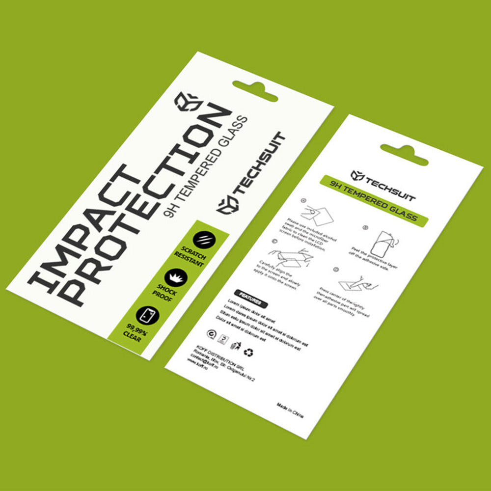 Προστατευτική Μεμβράνη Οθόνης Techsuit για Honor 400 Smart 4G / X7d 4G / 400 Smart 5G / X7c / 200 Smart / X7b 5G, Ενισχυμένο Γυαλί, Full Glue, 111D