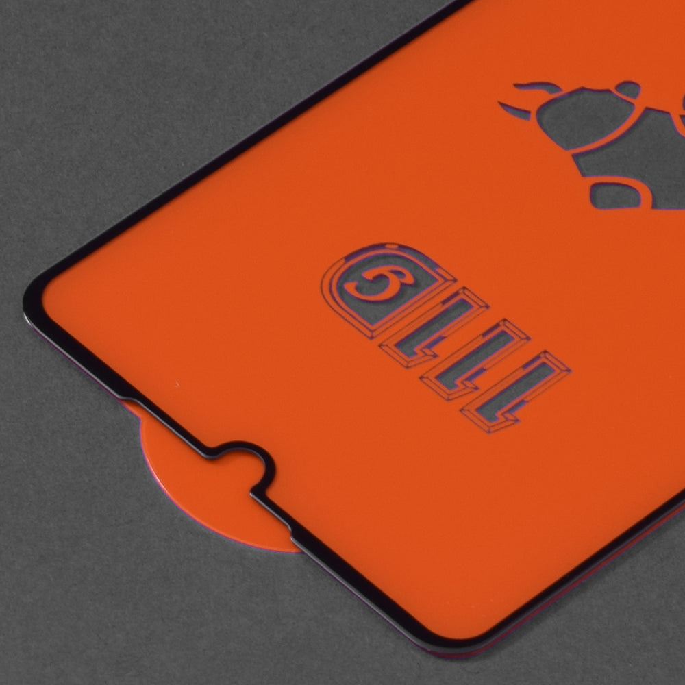 Techsuit Screen Protector Film for Huawei P30, Tempered Glass, Full Glue, 111D, Black