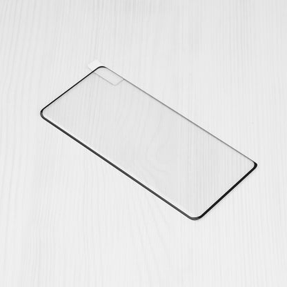 Techsuit Screen Protector Film for Oppo Reno12 Pro, Tempered Glass, Full Glue, 111D, Black