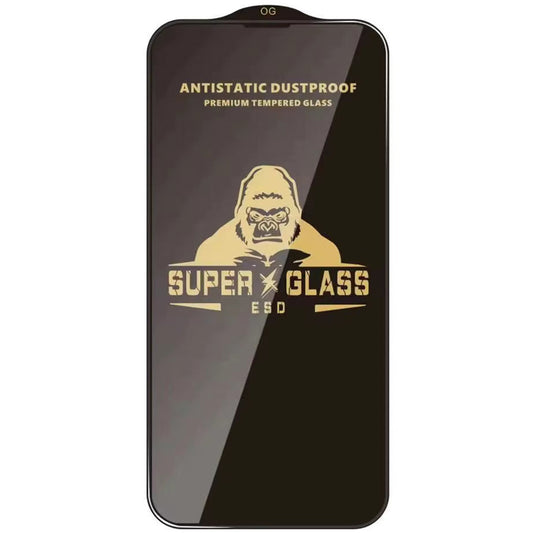 Προστατευτική μεμβράνη οθόνης Techsuit για Samsung Galaxy A27 5G, Ασφαλισμένο γυαλί, Πλήρης κόλλα, Μαύρο