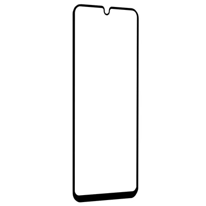 Techsuit Screen Protector Film for Samsung Galaxy A34 A346, Tempered Glass, Full Glue, 111D, Black