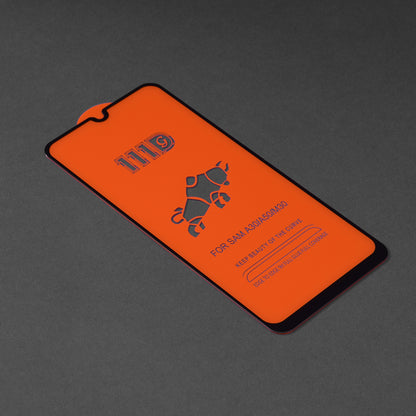 Προστατευτική μεμβράνη οθόνης Techsuit για Samsung Galaxy M31 M315 / M21 M215 / A50s A507 / A30s A307, Ασφαλισμένο γυαλί, Full Glue, 111D, Μαύρο
