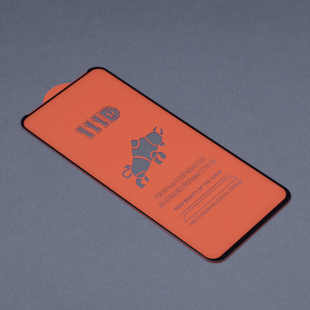 Προστατευτική μεμβράνη οθόνης Techsuit για Xiaomi Poco M4 Pro / Redmi Note 11S / Note 11, Ασφαλισμένο γυαλί, Full Glue, 111D, Μαύρο