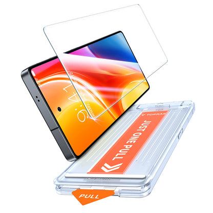 Torras GlassGo Install Master Screen Protector for Samsung Galaxy S25 Ultra S938, Tempered Glass, Full Glue