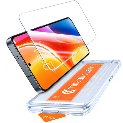 Προστατευτική Μεμβράνη Οθόνης Torras GlassGo Install Master για Samsung Galaxy S26, Ενισχυμένο Γυαλί, Πλήρης Κόλληση, Διαφανής