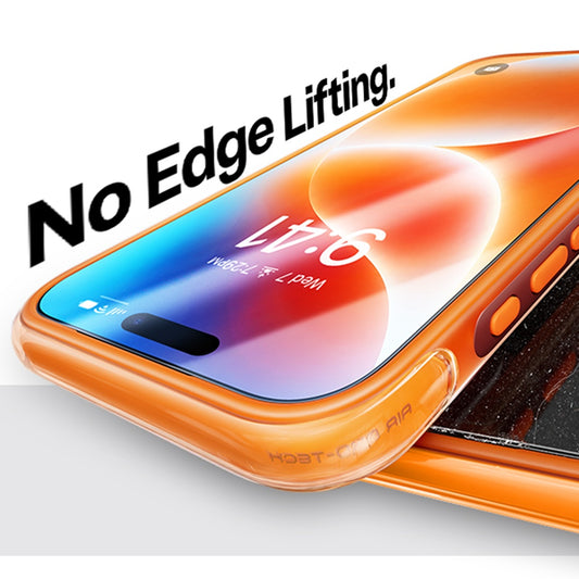 Προστατευτική μεμβράνη οθόνης Torras HD Shield για Apple iPhone 18 Pro / 17 Pro, Ενισχυμένο γυαλί, Πλήρης κόλλα, Μαύρο