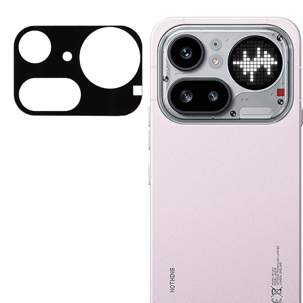 Προστατευτική μεμβράνη πίσω κάμερας Techsuit για Nothing Phone (4a) Pro, σκληρυμένο γυαλί, μαύρο