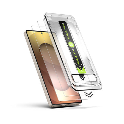 Προστατευτική μεμβράνη Techsuit TitanGlass CrystalHD για Samsung Galaxy A37 5G / A36 A366, Ασφαλισμένο Γυαλί, Σετ 2 τεμαχίων