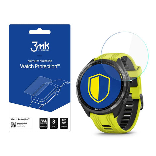 Προστατευτική Μεμβράνη 3MK Arc για Garmin Forerunner 965, Σετ 3 τεμαχίων, Πλαστικό
