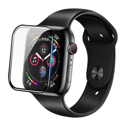 Προστατευτική Μεμβράνη Blueo High Molecule για Apple Watch 44mm Series, Ασφαλισμένο Γυαλί, Μαύρο