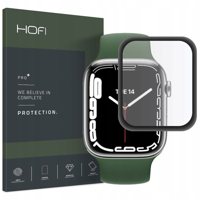 Προστατευτική θήκη HOFI PRO+ για Apple Watch 41mm Series, πλαστικό, μαύρο HOFI160BLK