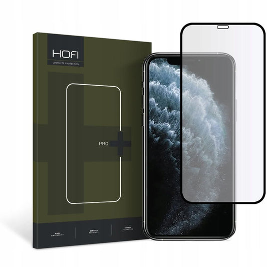 Προστατευτικό οθόνης HOFI PRO+ για Apple iPhone 11 Pro / XS / X, Σκληρυμένο γυαλί, Πλήρης κόλληση, Μαύρο