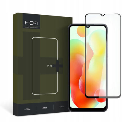 Προστατευτικό οθόνης HOFI PRO+ για Xiaomi Redmi 12C, Θωρακισμένο γυαλί, Πλήρης κόλλα, Μαύρο