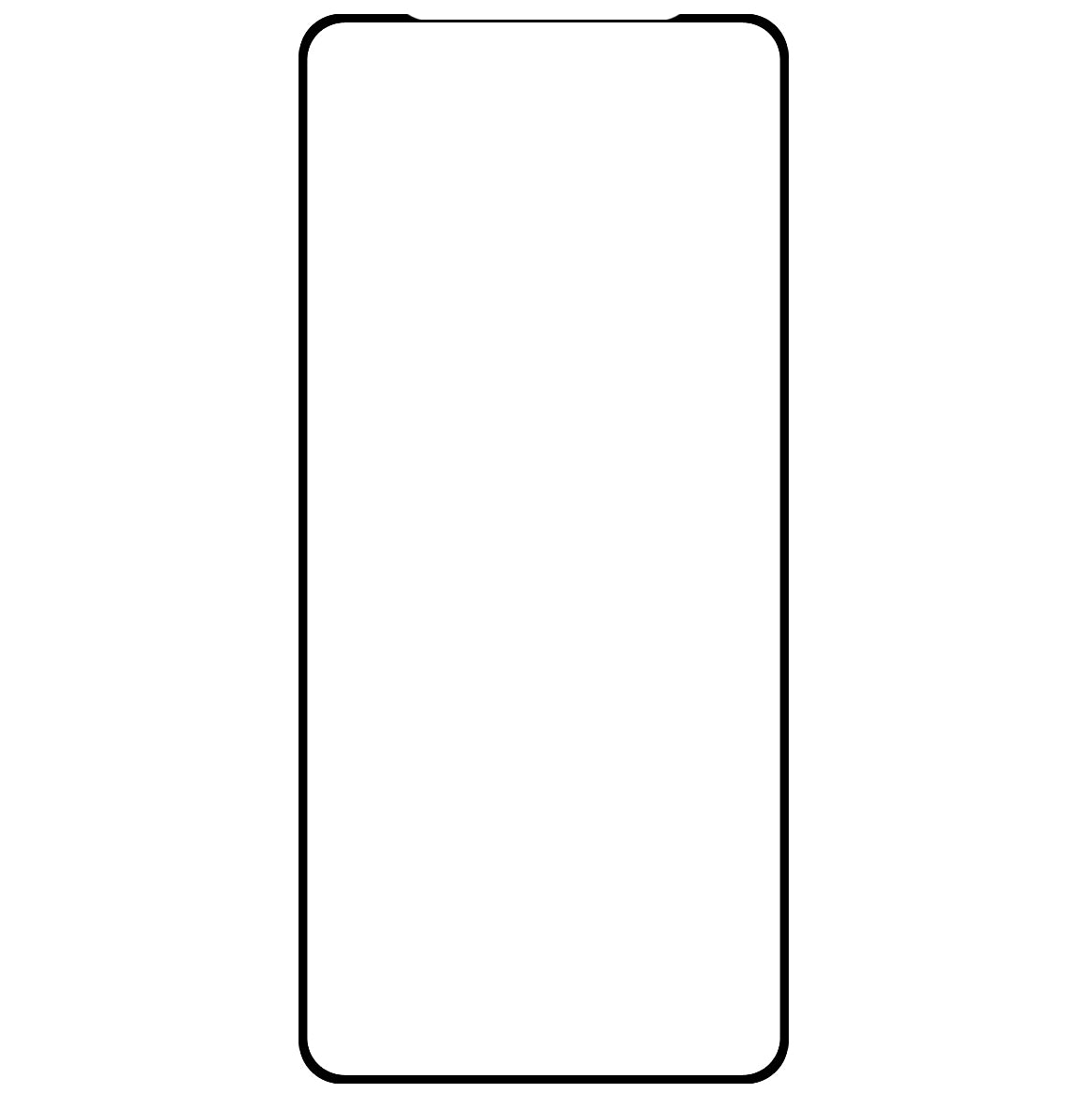 Προστατευτική μεμβράνη οθόνης OEM για Samsung Galaxy A22 A225, tempered glass, πλήρης κόλλα, 9D, μαύρη