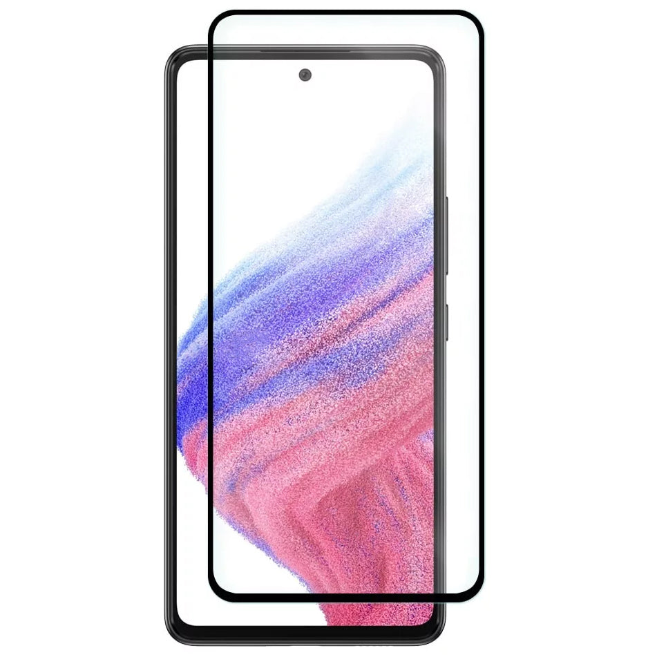 OEM προστατευτικό οθόνης για Samsung Galaxy A53 5G A536, γυαλί μετριασμένο, πλήρης κόλλα, 6D, μαύρο