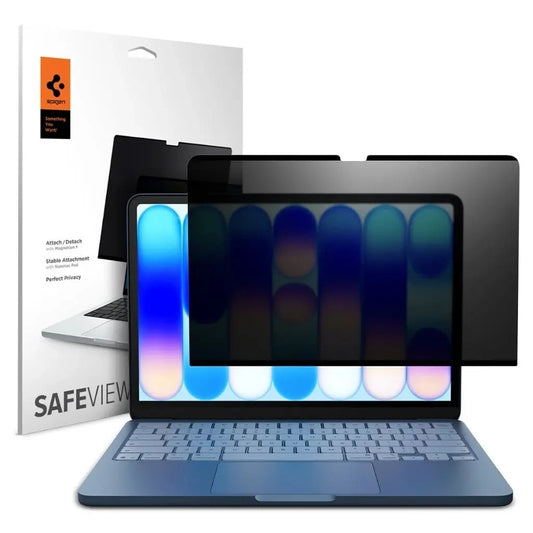 Προστατευτική Μεμβράνη Οθόνης Privacy Spigen Safe View Magnetic για Apple MacBook Neo 13inch, Πλαστικό AFL11670