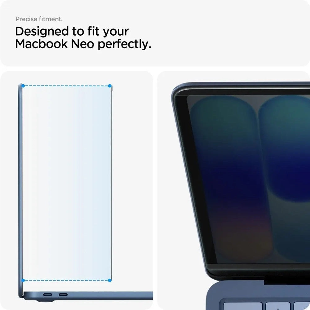 Προστατευτική Μεμβράνη Οθόνης Privacy Spigen Safe View Magnetic για Apple MacBook Neo 13inch, Πλαστικό AFL11670