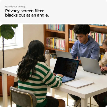 Προστατευτική Μεμβράνη Οθόνης Privacy Spigen Safe View Magnetic για Apple MacBook Neo 13inch, Πλαστικό AFL11670