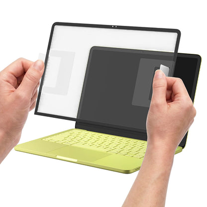 Προστατευτική Μεμβράνη Οθόνης Spigen GlastR Slim για Apple MacBook Neo 13inch, Ασφαλισμένο Γυαλί, Μαύρο AGL11669