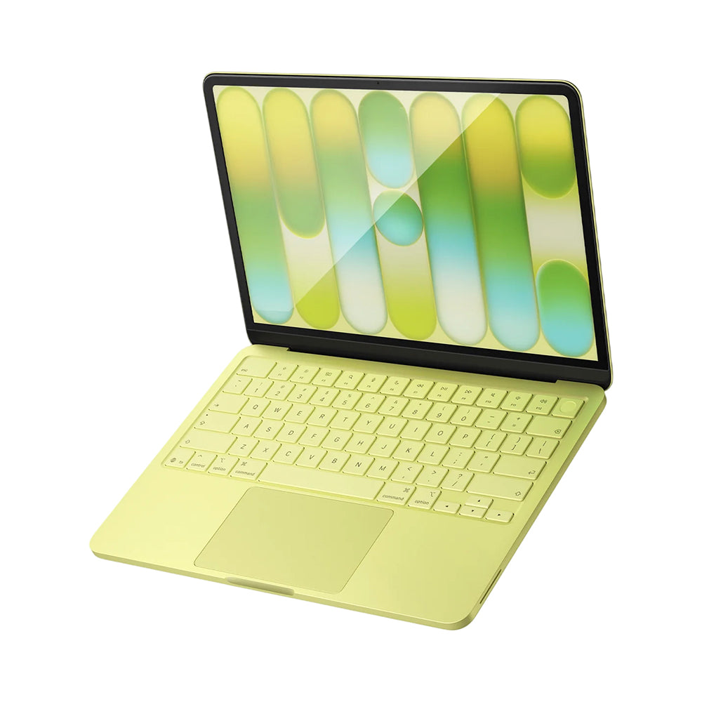 Προστατευτική Μεμβράνη Οθόνης Spigen GlastR Slim για Apple MacBook Neo 13inch, Ασφαλισμένο Γυαλί, Μαύρο AGL11669