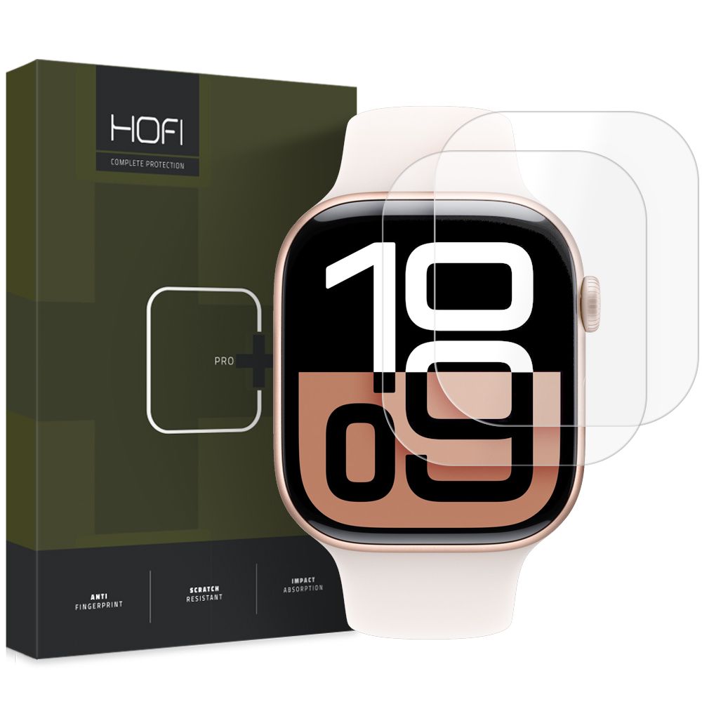 Προστατευτική μεμβράνη HOFI HYDROFLEX PRO+ για Apple Watch 42mm Series, σετ 2 τεμαχίων, πλαστικό 