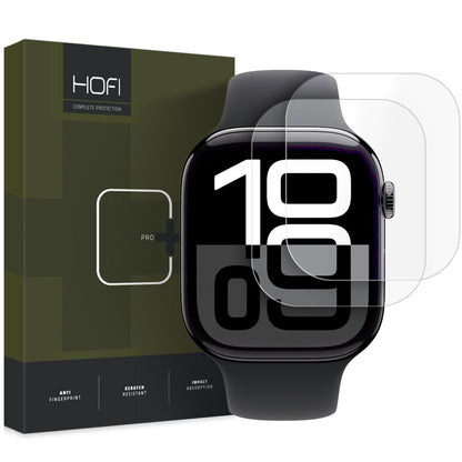 Προστατευτική μεμβράνη HOFI HYDROFLEX PRO+ για Apple Watch 46mm Series, σετ 2 τεμαχίων, πλαστικό 