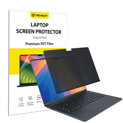 Προστατευτική Μεμβράνη Οθόνης Privacy Techsuit VisionProX για Apple MacBook Air M4 13inch (2025), Πλαστική
