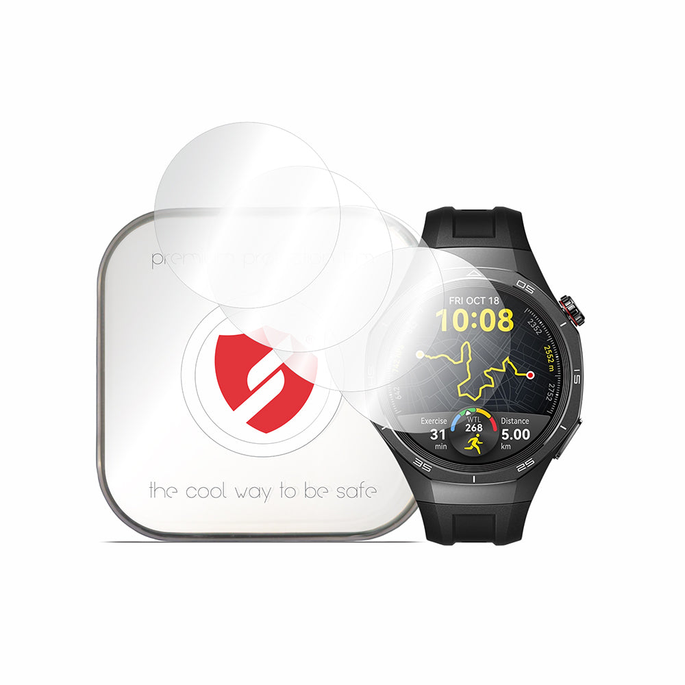 Προστατευτική Μεμβράνη Smart Protection Premium Classic για Huawei Watch GT 5 Pro 46mm, Σετ 4 τεμαχίων, Πλαστικό