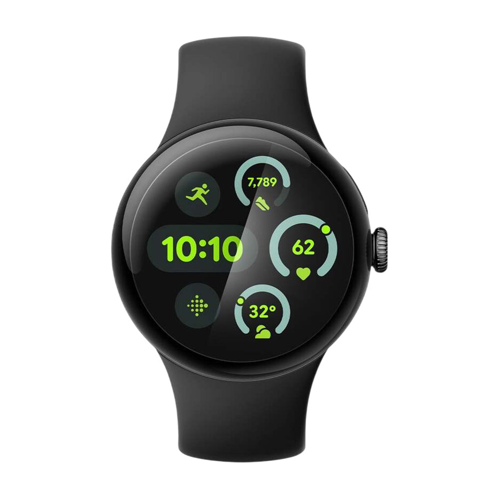 Προστατευτική Μεμβράνη Spigen Elite Shield EZ FIT για Google Pixel Watch 45mm Series, Σετ 2 τεμαχίων, Ασφαλισμένο Γυαλί, Διαφανές AFL08525
