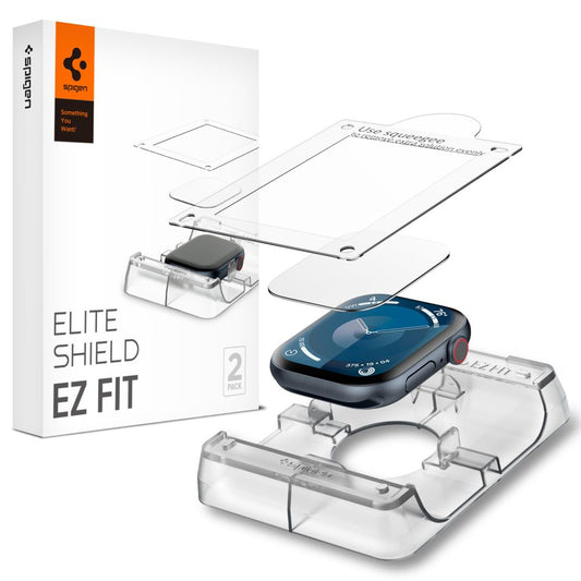 Spigen Elite Shield EZ FIT για Apple Watch 42mm Series, σετ 2 τεμαχίων, πλαστικό AFL08580 