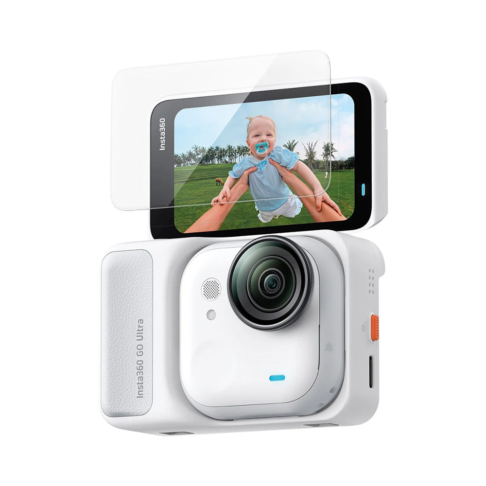 Spigen GlastR Slim Screen Protector for Insta360 Go Ultra, Tempered Glass, Set of 2 Pieces AGL11171